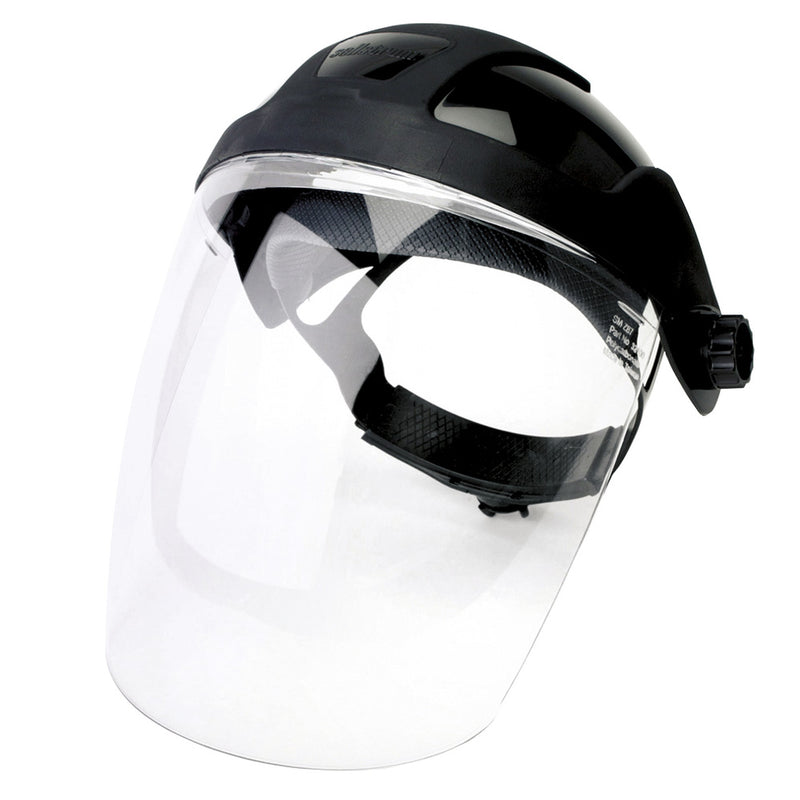 STANDARD FACE SHIELD WITH RATCHETING HEADGEAR