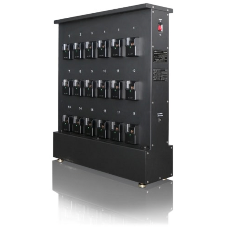 36 unit Locking FAST charger rack