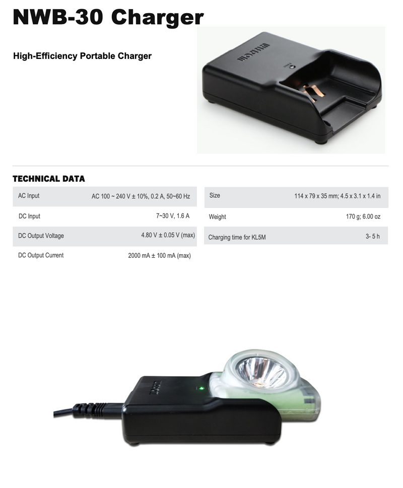 AC+DC, Charging for WISDOM LAMP3A