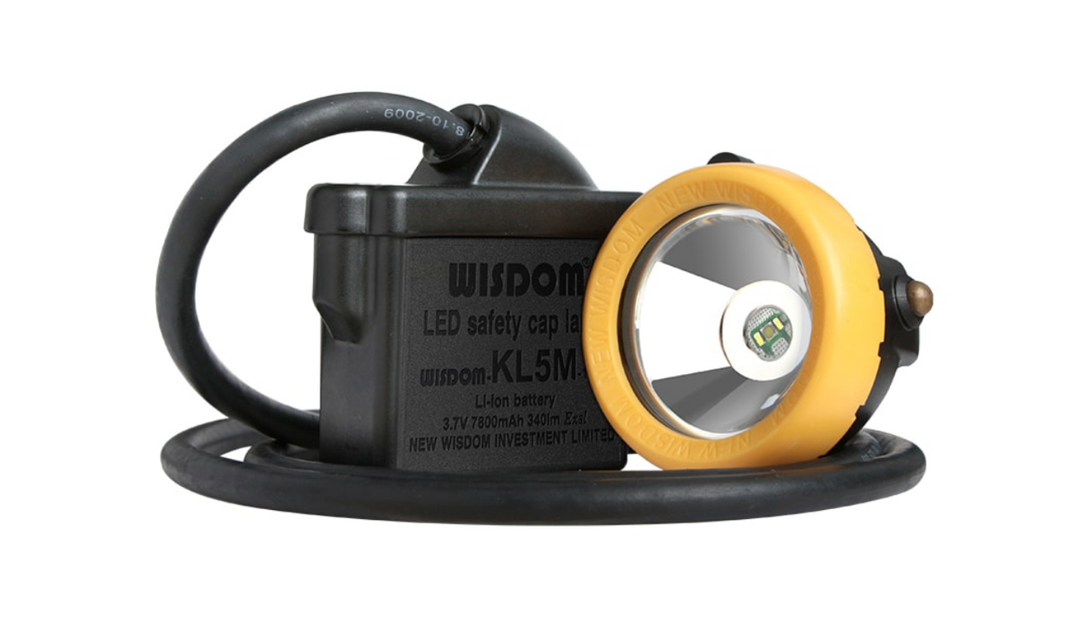 KL5M Mining Cap Lamp – Bright Lights for Underground Mining Equipment