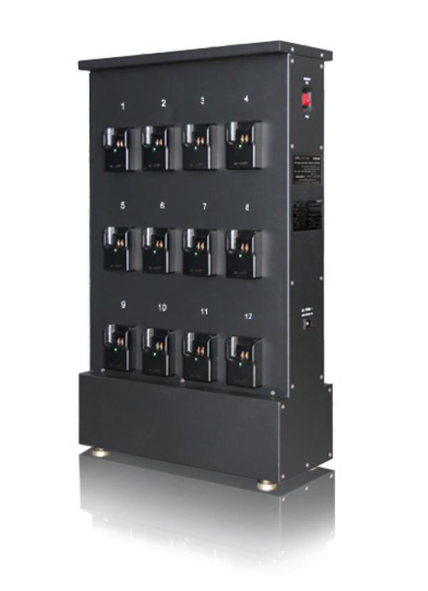 24 unit Locking FAST charger rack